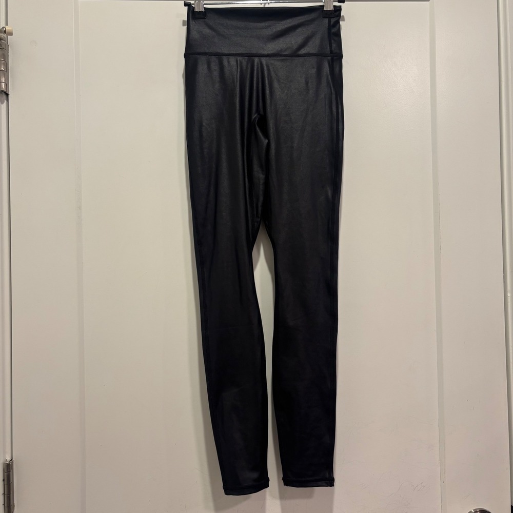 Fabletics Anywhere Motion365+ Shine High-Waisted Leggings Black XXS